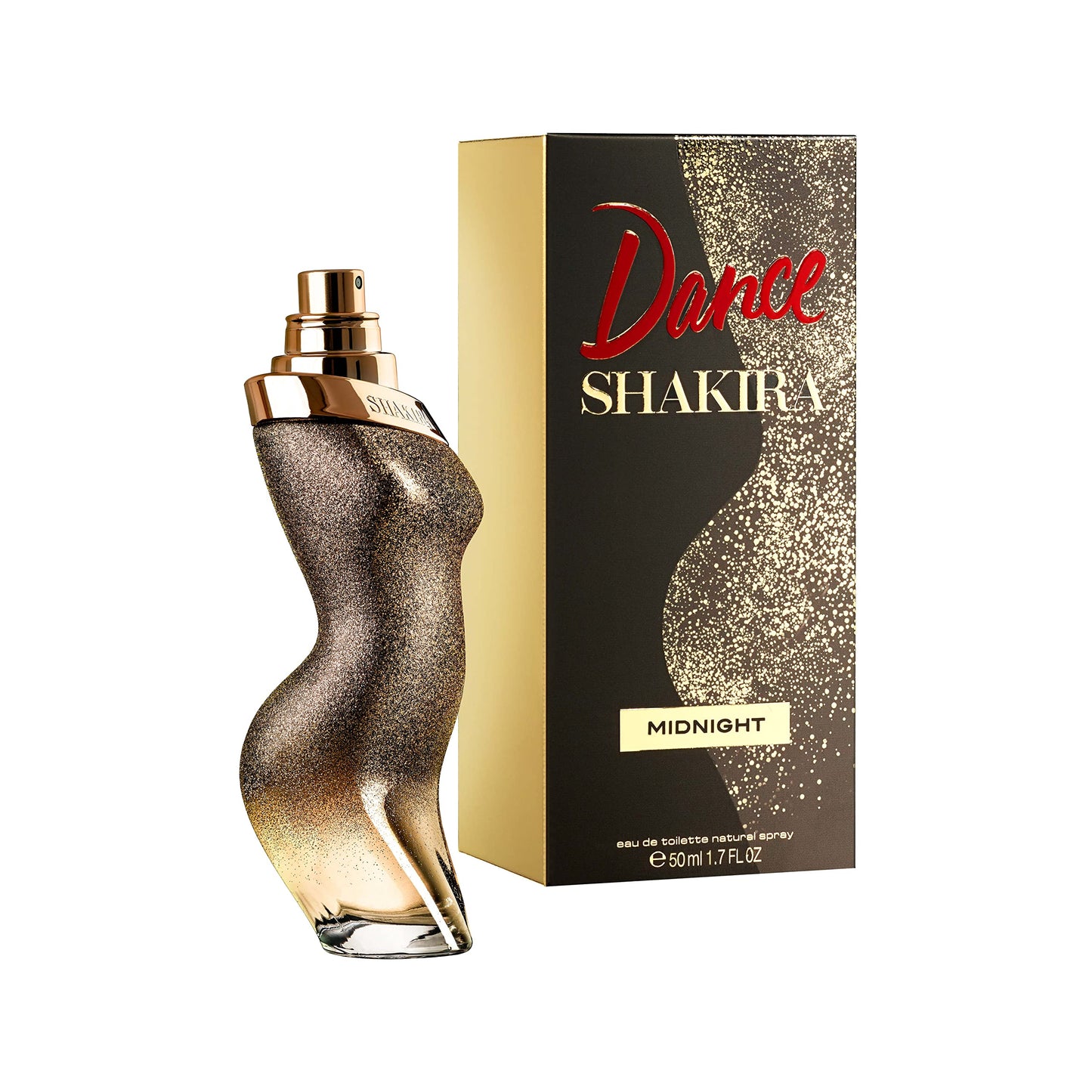 Shakira Perfumes – Dance Midnight von Shakira für Frauen, Blumiges Gourmand Parfüm – 50 ml