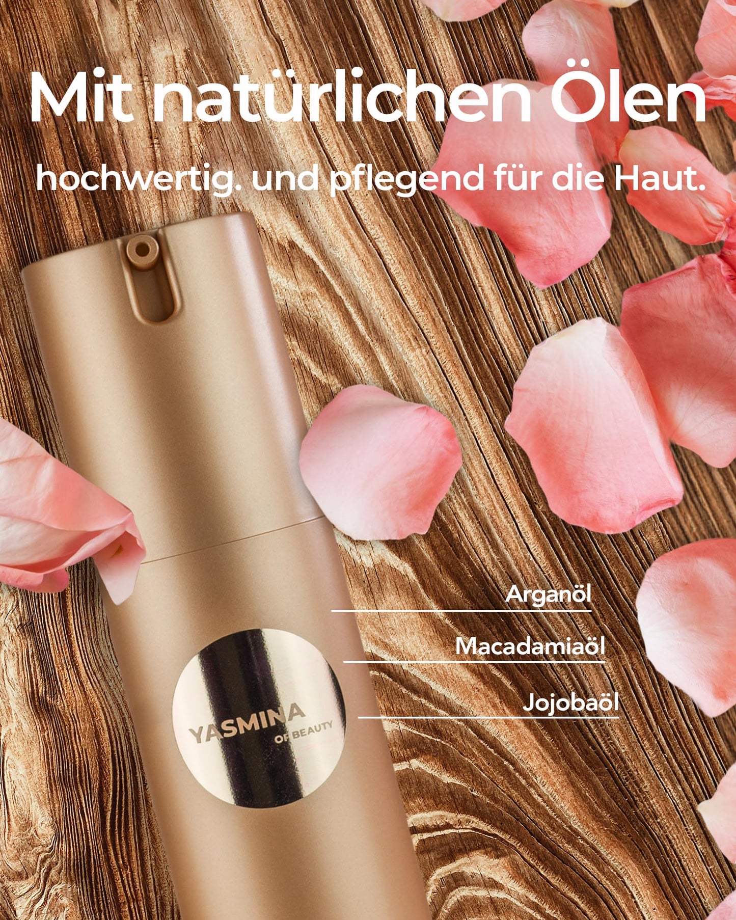 Yasmina of Beauty Lovely Oud Parfum Oil Frauen - Parfum Damen - Intensiver & Eleganter Orient Duft - 100% Alkoholfrei - Pflegende Ätherische Öle